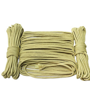 4mm 8mm 10mm Fire Resistance Aramid Fibre Roller Kevlar Rope