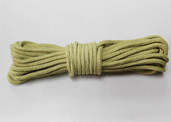 4mm 8mm 10mm Fire Resistance Aramid Fibre Roller Kevlar Rope