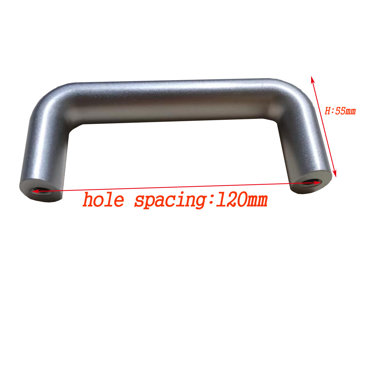 Industrial Extra-thick Handle U-shaped Oval Handle Aluminium Alloy Machine Door Pull Handle