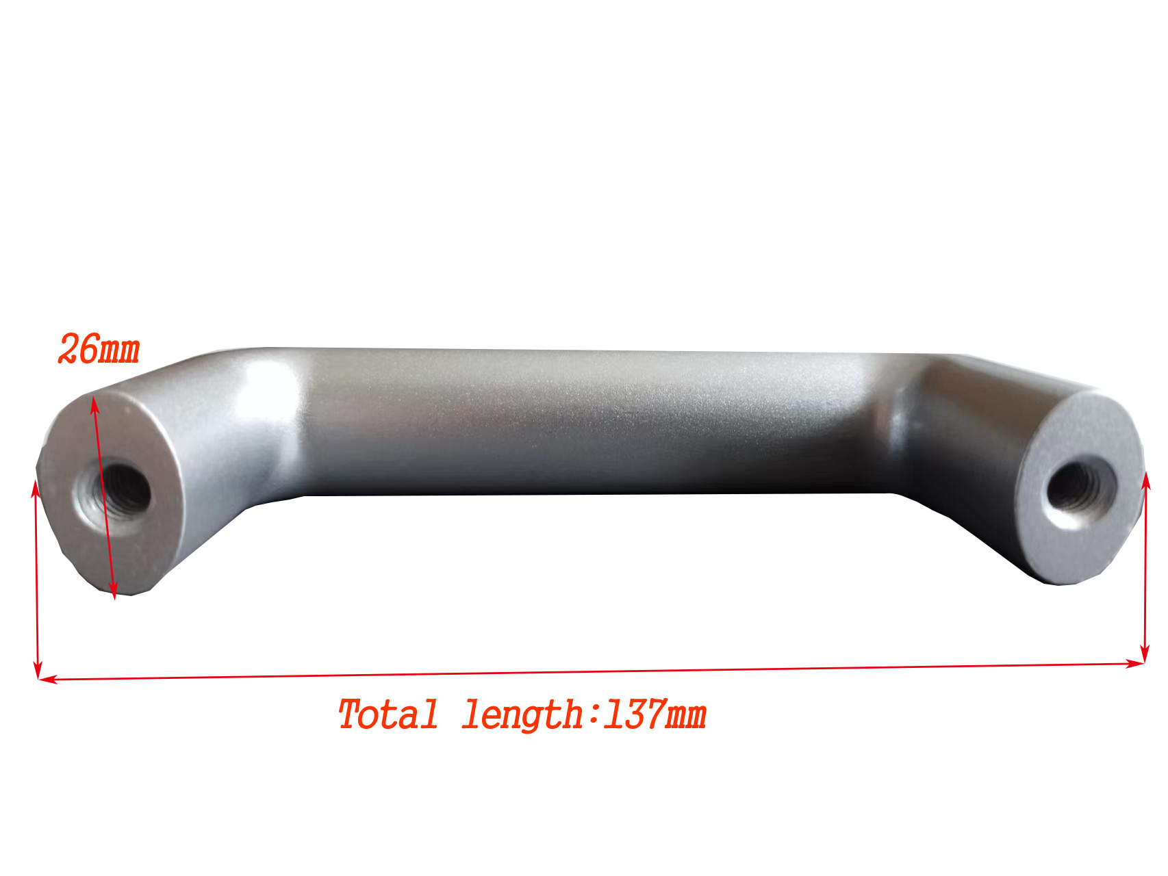 Industrial Extra-thick Handle U-shaped Oval Handle Aluminium Alloy Machine Door Pull Handle