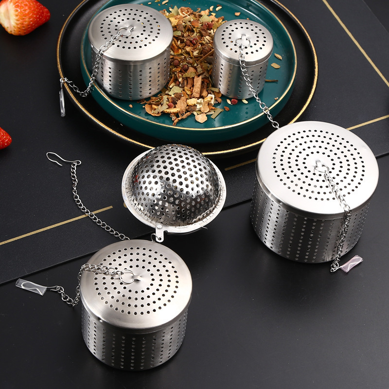 Hot sale new multifunctional 18/8 stainless steel tea maker marinated ball soup hot pot kitchen ball leakage treasure tea filter