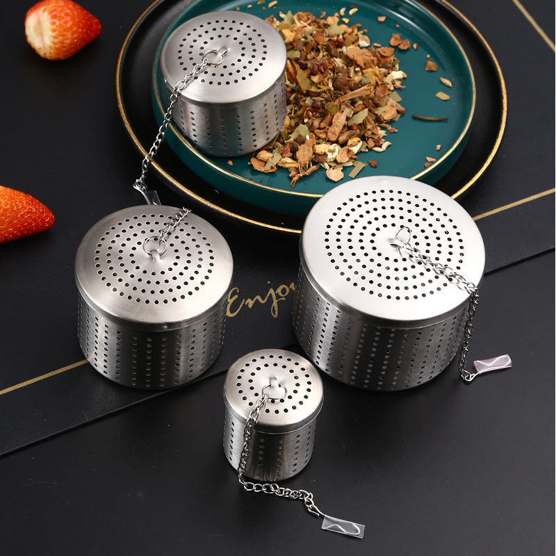 Hot sale new multifunctional 18/8 stainless steel tea maker marinated ball soup hot pot kitchen ball leakage treasure tea filter