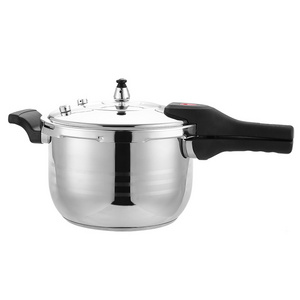 Stainless steel pressure cooker suitable for all types of hob including induction