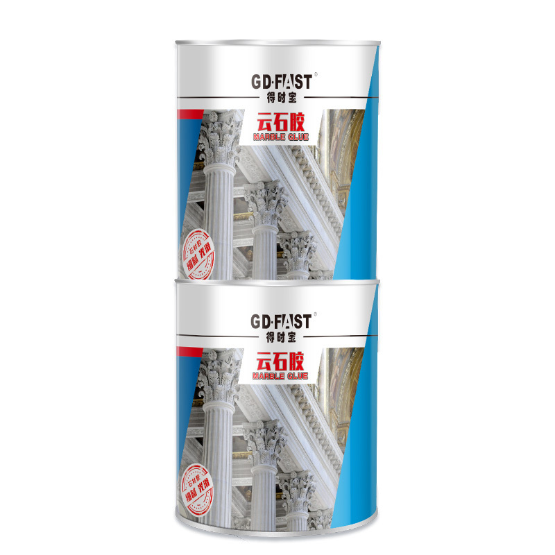 Double Components Adhesives Marble Adhesive UPR Stone Glue Pearl White Construction Marble Glue