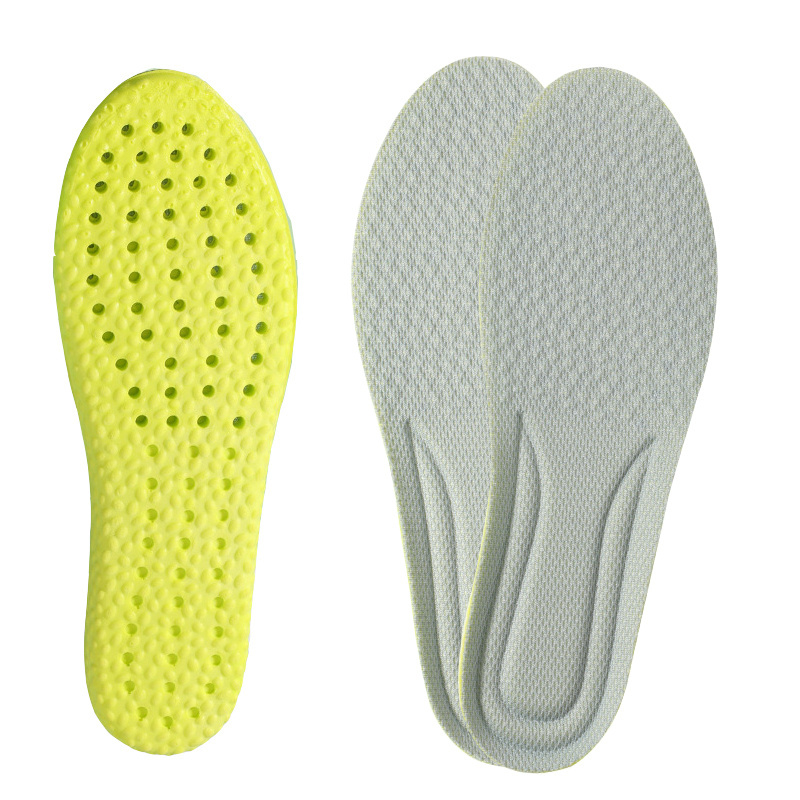 Custom Light Weight Sweat Absorbing Breathable Shock Absorbing Insoles Super Soft Popcorn Insoles For Men And Woman