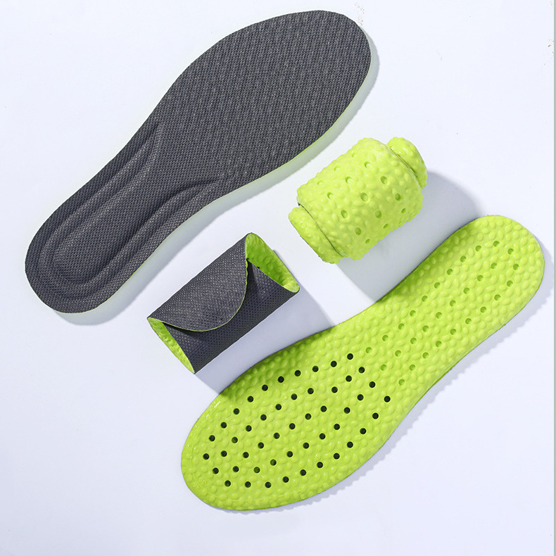 Custom Light Weight Sweat Absorbing Breathable Shock Absorbing Insoles Super Soft Popcorn Insoles For Men And Woman