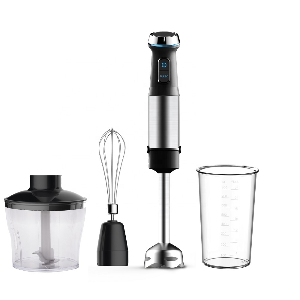 1200W Electric Immersion Blender Multi-functional Food Processor/chopper/egg Whisk/beater Plastic Customized Logo Color Box 1200