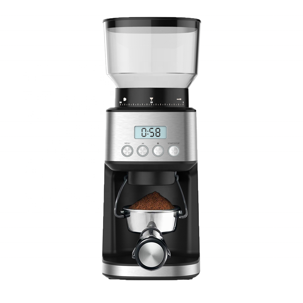 31 Precise Grind Setting Stainless Steel Detachable Design Easy Cleaning Espresso Coffee Grinder