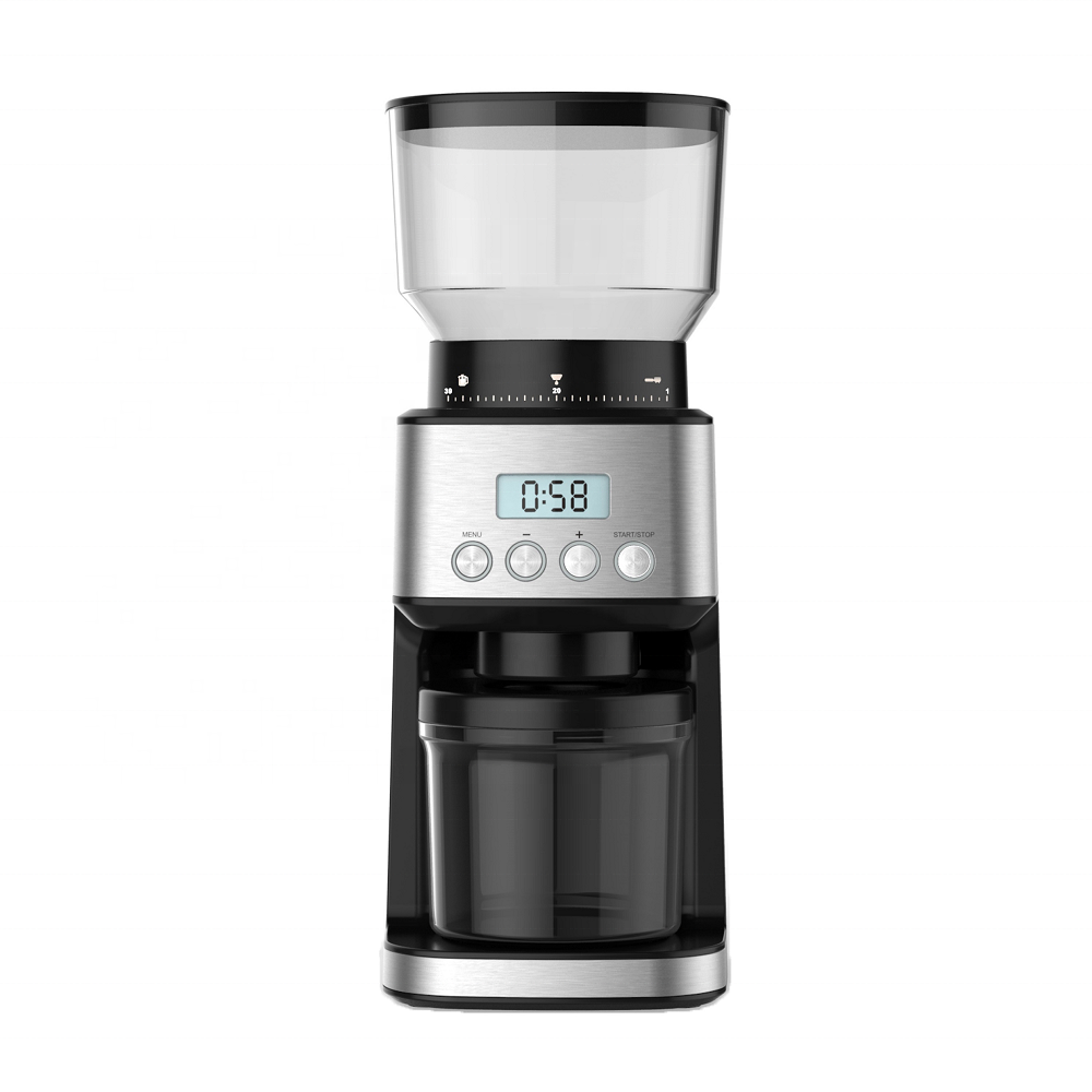 31 Precise Grind Setting Stainless Steel Detachable Design Easy Cleaning Espresso Coffee Grinder