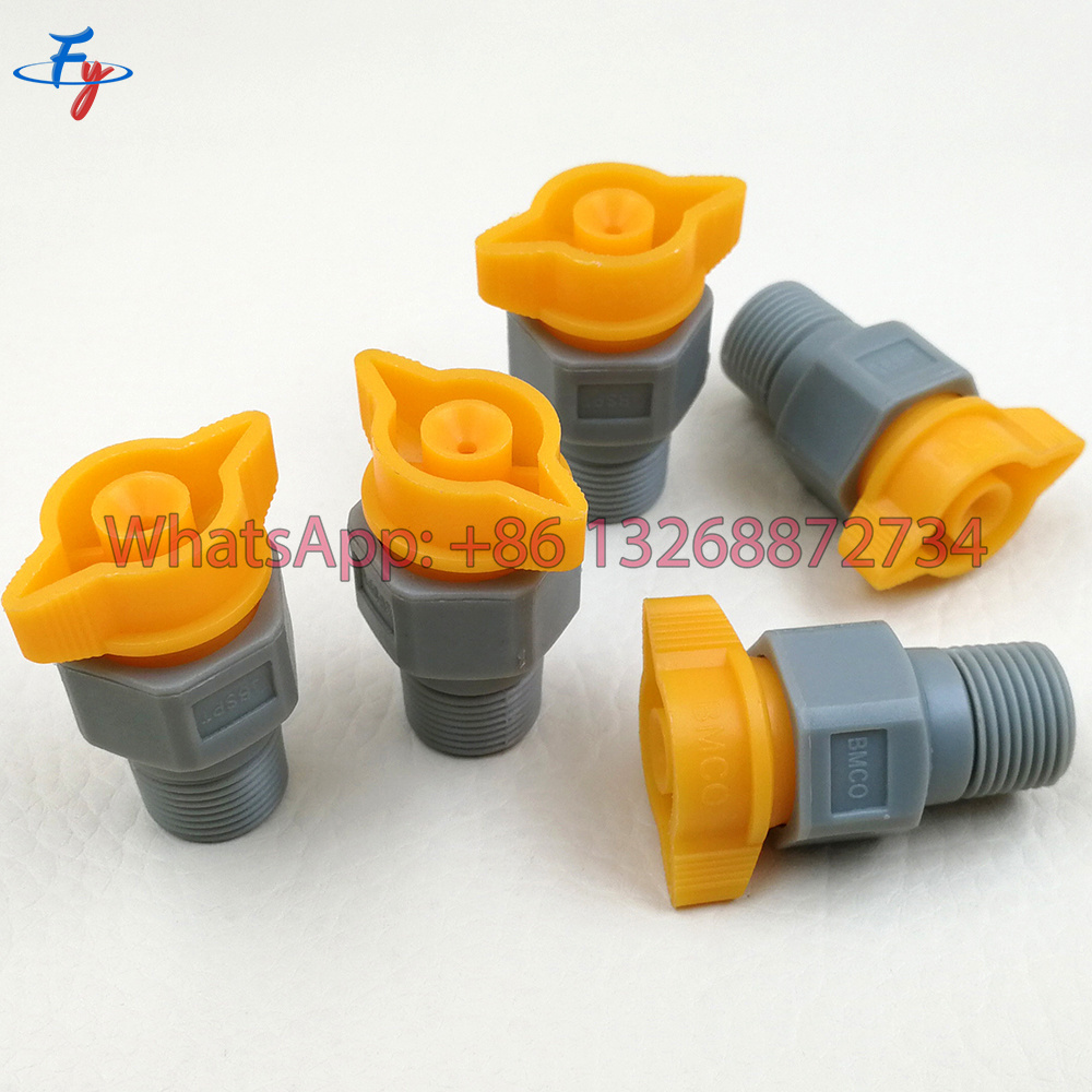 FY Hollow Full Cone Water Spray Nozzle, Quick Release Water Jet Nozzle, Plastic Quick Release PCB Etcher Nozzle