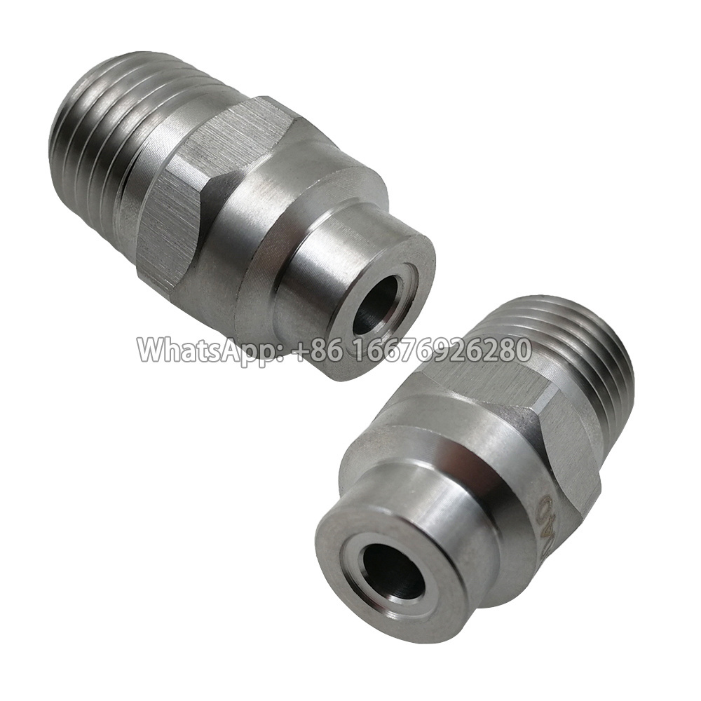 1/4 MEG High Pressure Stainless steel 304 solid full cone nozzle for dust suppression