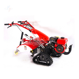 FY Multifunction Diesel Mini Rotary Tiller and Cultivator,  Gasoline Rotary Tiller Soil Ridge Small Tractor