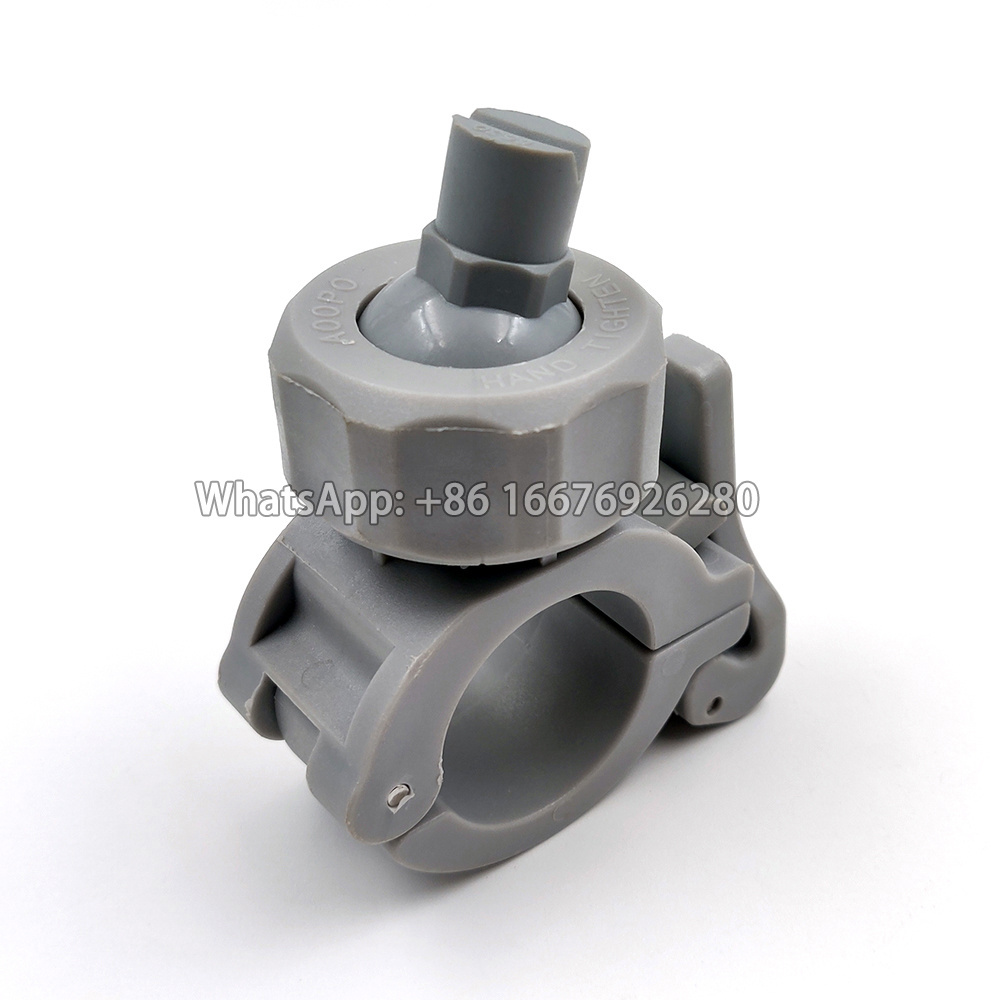 14,16,18,20mm High-Temperature Resistance Plastic PP Adjustable Ball Clip Eyelet Nozzle