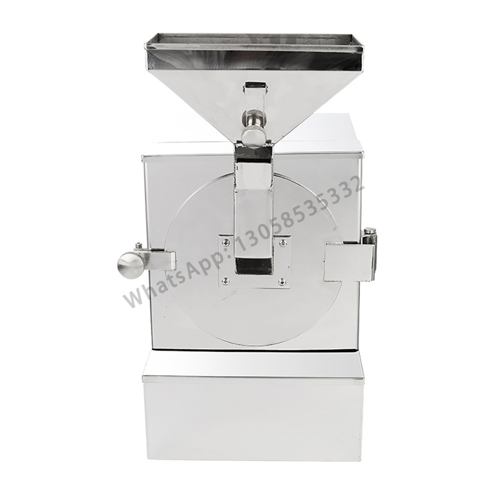 Automatic Peanut Grinder Electric, 110/220V Oily Material Crusher, Sesame Walnut Flaxseed Grease Powder Grinder Machine