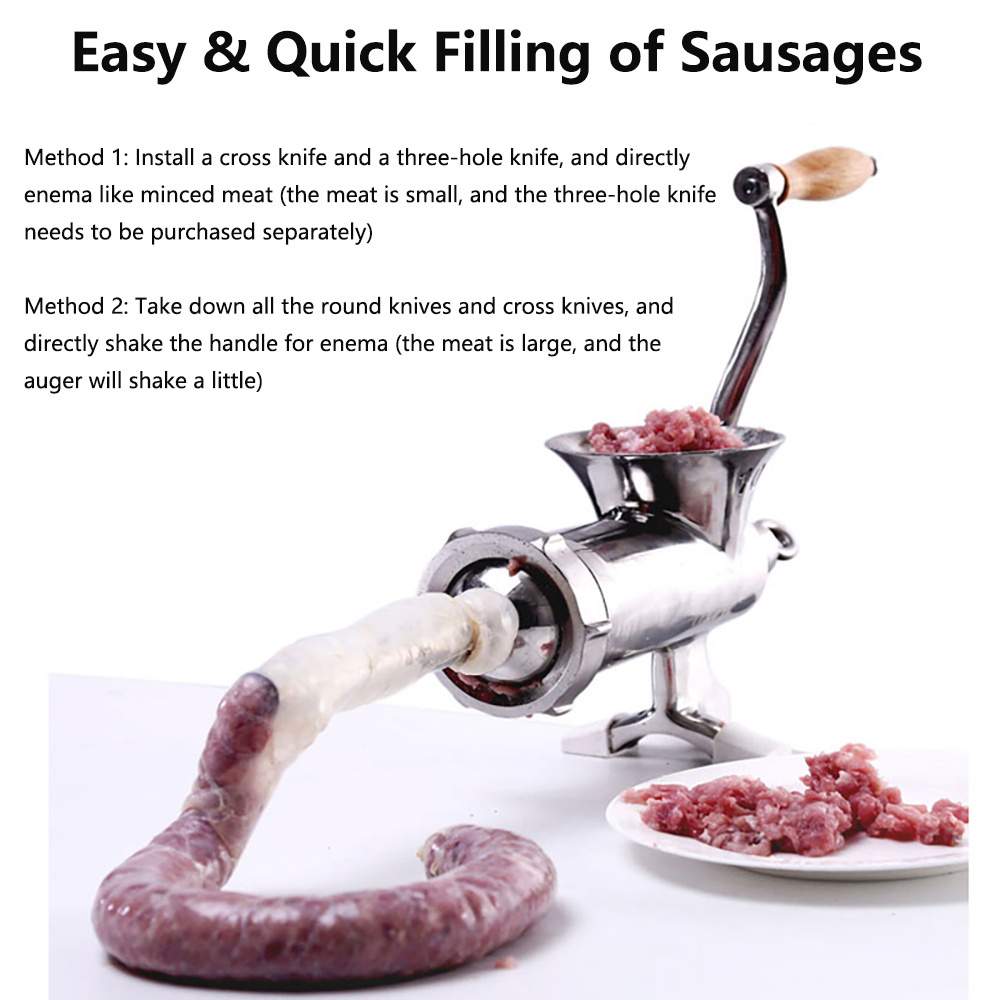 Meat Mincer Sausage Enema Machine Meat Grinders Manual Meat Grinder Household Kitchen Tools