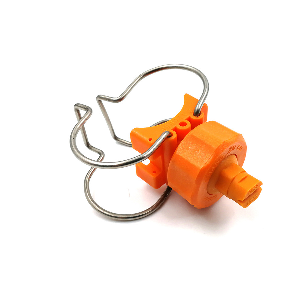 45-80 degrees  Single Clamp pipe Clip-eyelet spray nozzle  clamp spray nozzles for coating