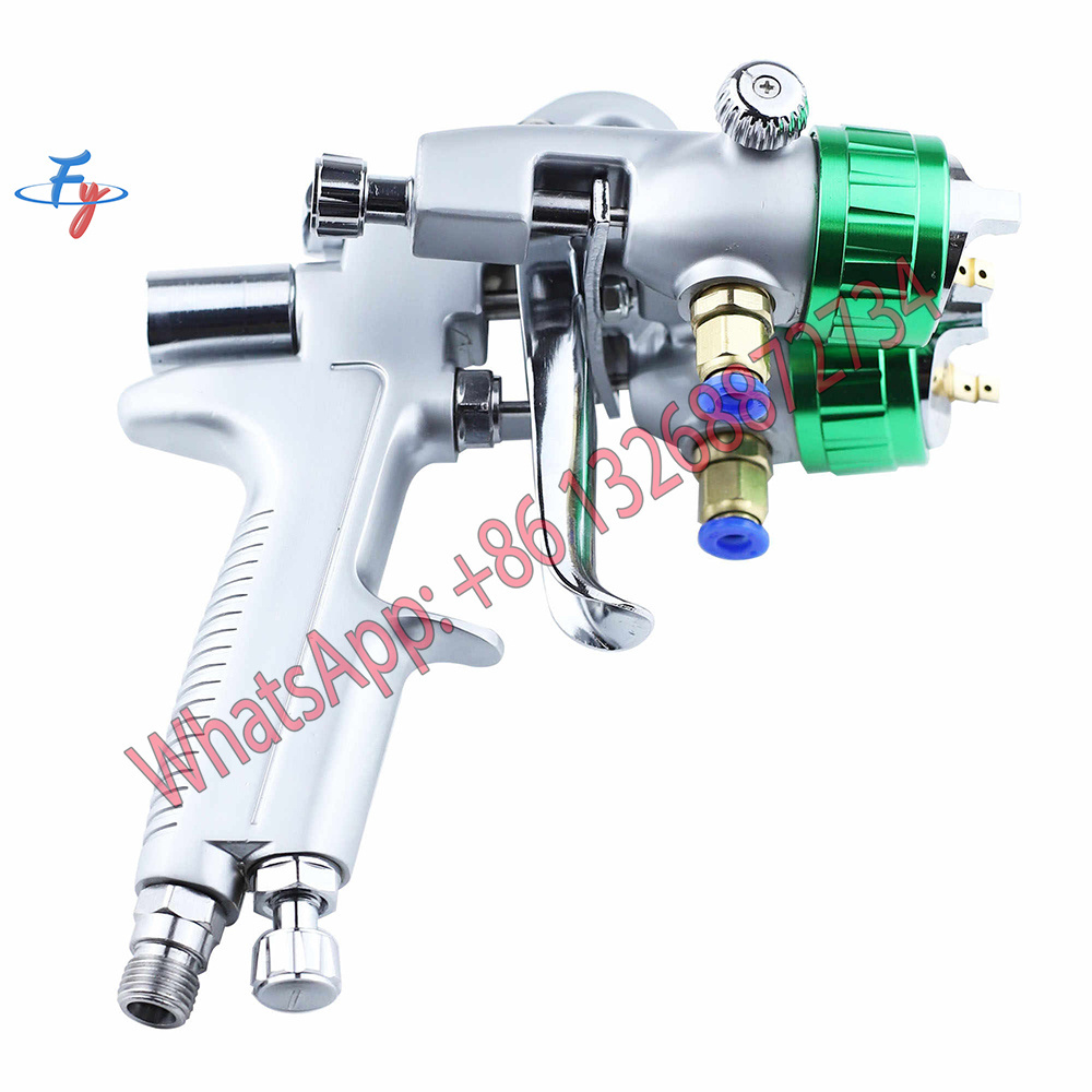 Hot Sale High Pressure Airbrush Compressor Kit Nano External Mixing Spray Gun for Chrome Plating Chemical Pneumatic Sprayer