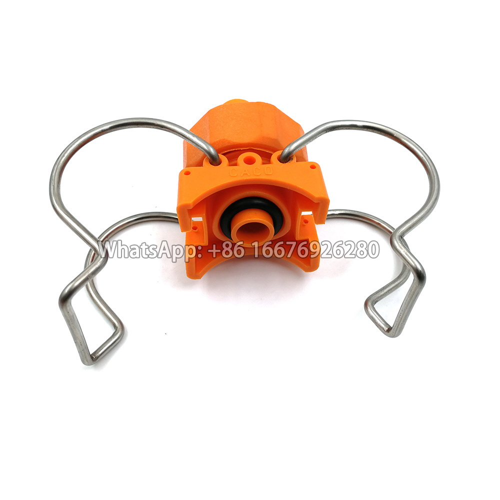 45-80 degrees  Single Clamp pipe Clip-eyelet spray nozzle  clamp spray nozzles for coating