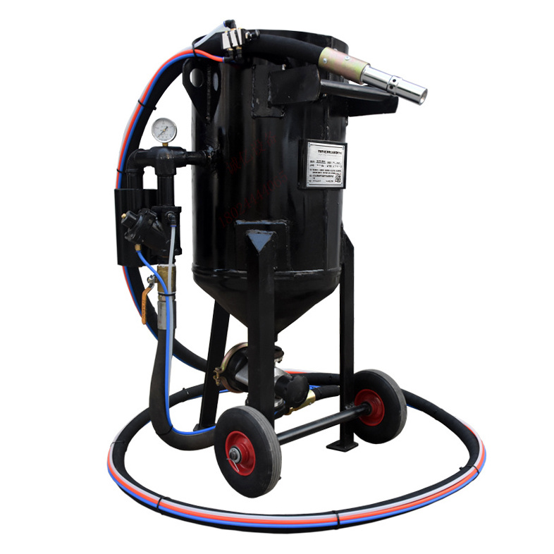 Portable Pressure Abrasive Blaster, Sandblasting Equipment, Portable Polishing Sand Blaster