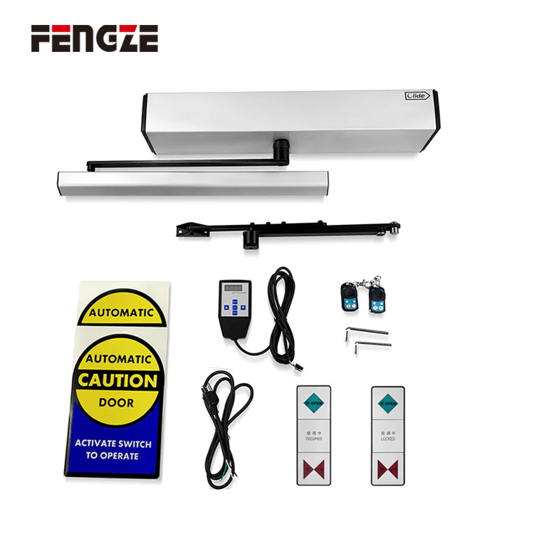 FENGZE Remote Automatic Door Operators Automatic Swing Gate Motor Opener