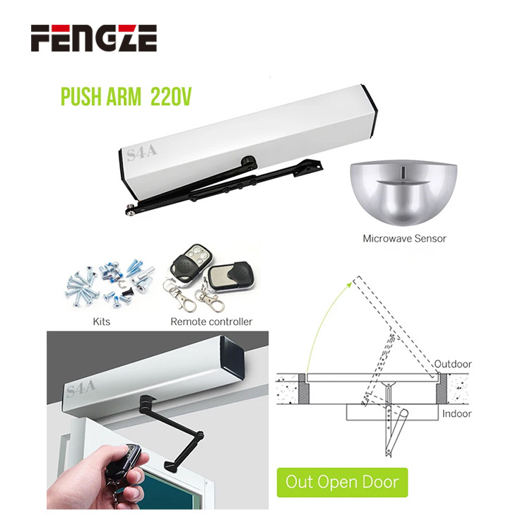 FENGZE Remote Automatic Door Operators Automatic Swing Gate Motor Opener