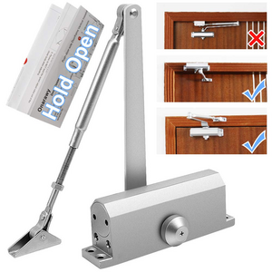 FENGZE Heavy Duty Automatic Door Closer Hydraulic Door Closer for Sliding Door