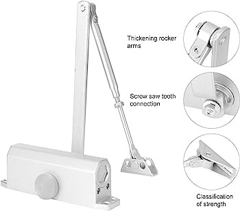 FENGZE Free Sample Heavy Duty Automatic Door Closer Sliding Hydraulic Door Closer for 150KG Door