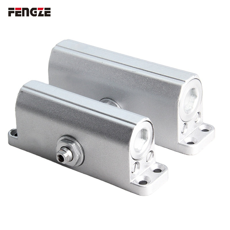 FENGZE 25-60kg Aluminum Alloy Pivot Doors Heavy Duty Door Closer Self Closing Door Closer Shower Accessories