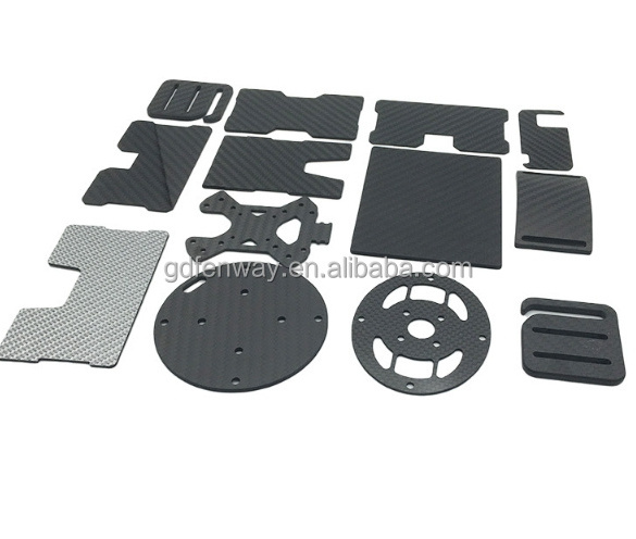 Full Carbon Fiber Plate sheet CNC Precision Carbon Plate Engraving Precision 0.01mm Auto Carbon Brazing Parts