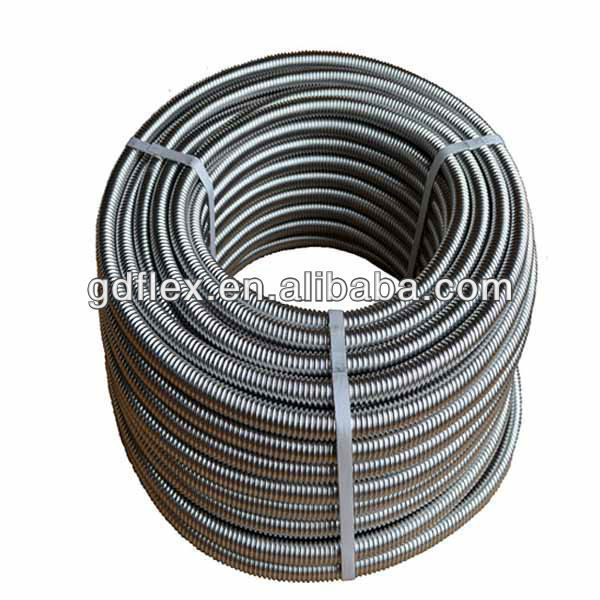 dn16 corrugated Flexible stainless steel tube pipe