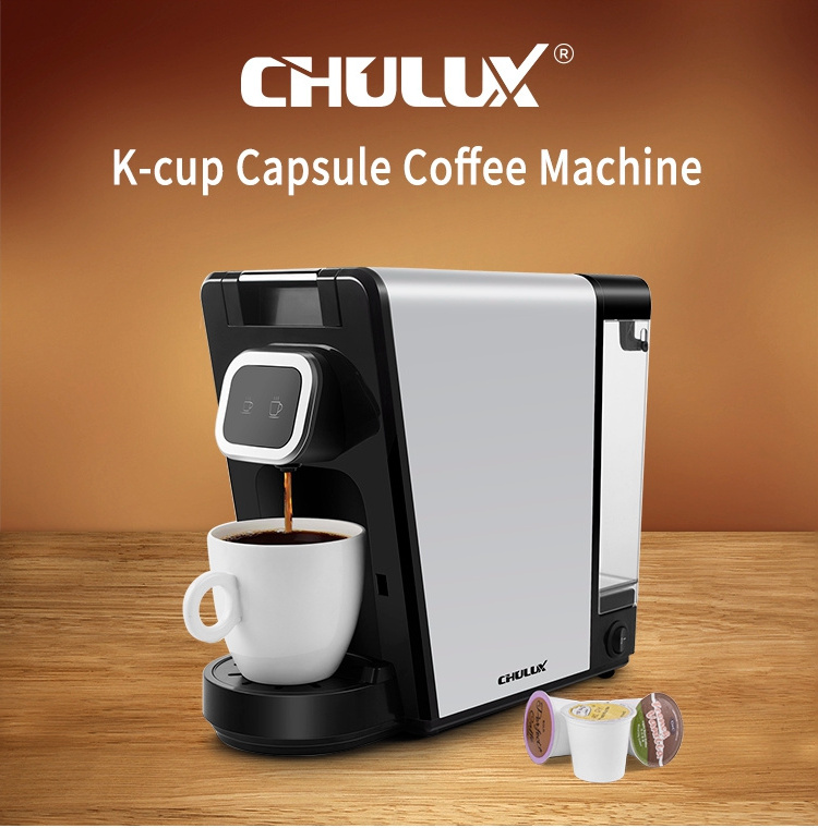 CHULUX Multi K Capsule Coffee Machine Pod Coffee Maker Single Serve Coffee Maker