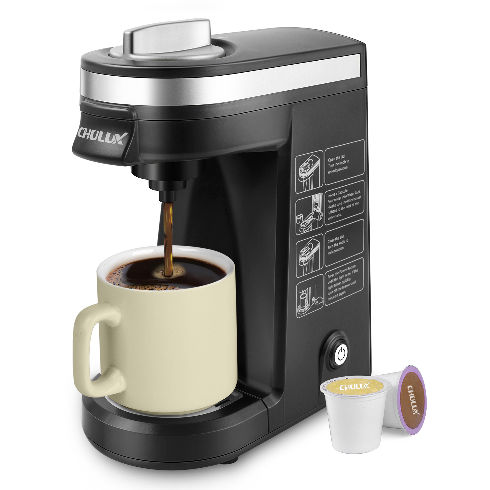 Factory price coffee machine automatic single serve k cup coffee maker