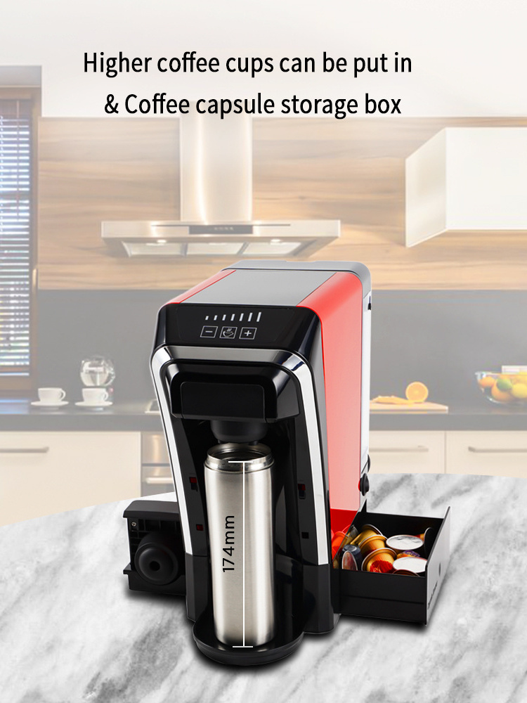 Capsules coffee maker hotel cafeteira espresso capsule maker coffee 4 in 1 coffee maker machine