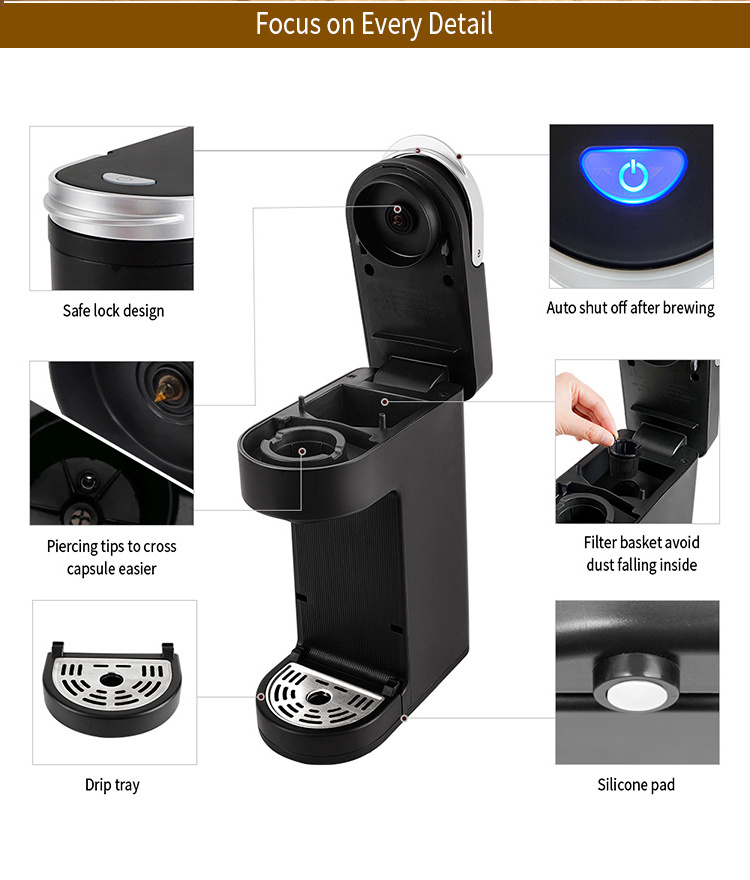 Hot New Single Serve Coffee Maker K-Cup Mini Coffee Maker