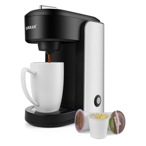 CHULUX Single Serve Coffee Maker for K capsule Stainless Steel Coffee Brewer