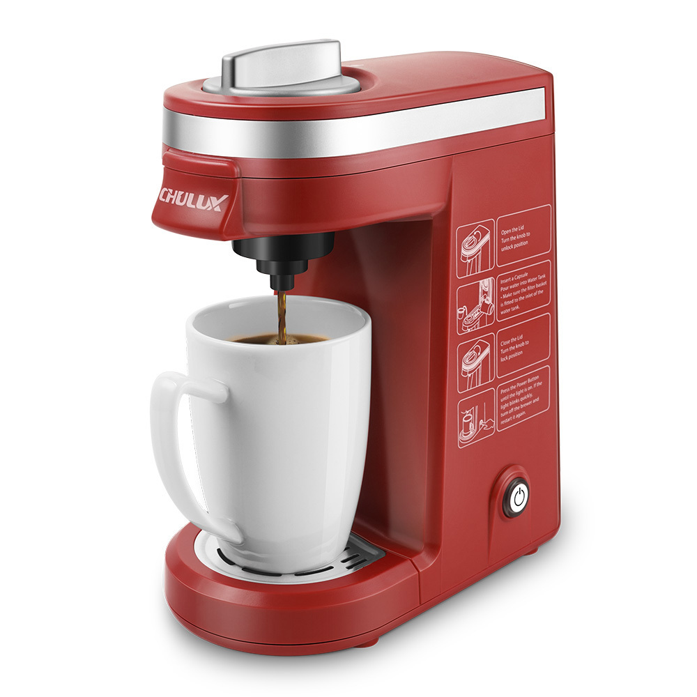 Coffee Brewer Machine Single Serve K Capsule Ground Coffee Machine Pods Coffee Maker Electric