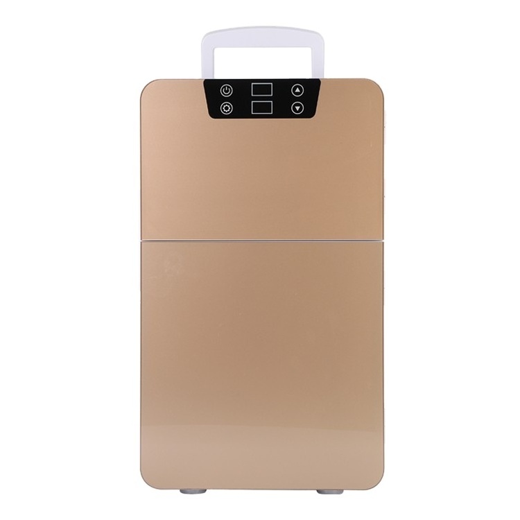 Durable and high quality Double glazed door portable mini fridge Plastic mini fridge