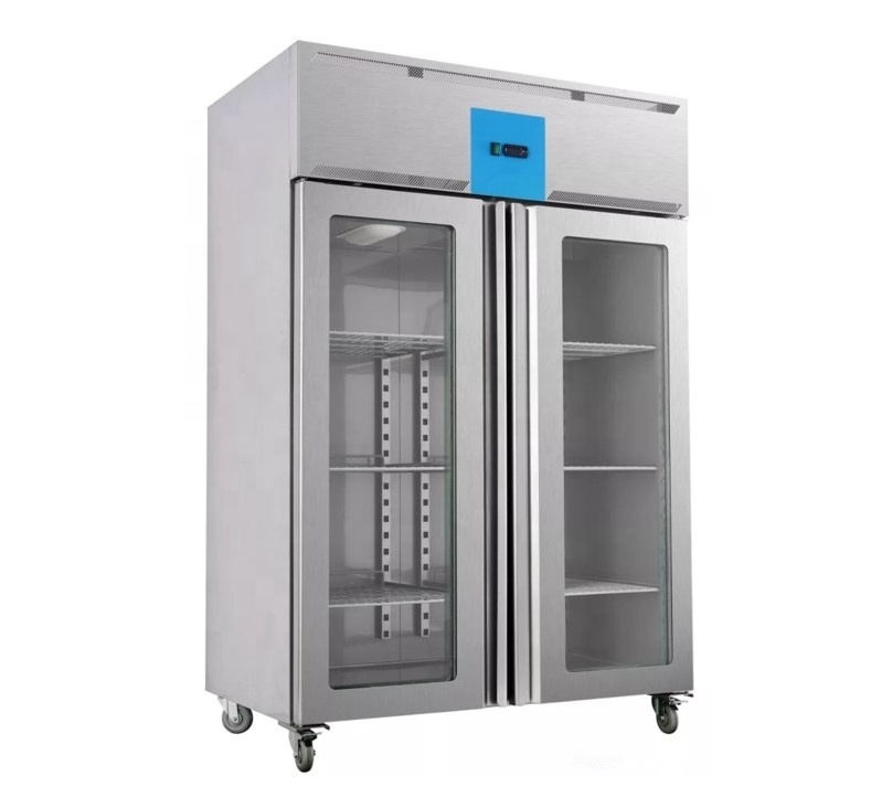 Restaurant upright freezer/Stainless steel Kitchen refrigerator