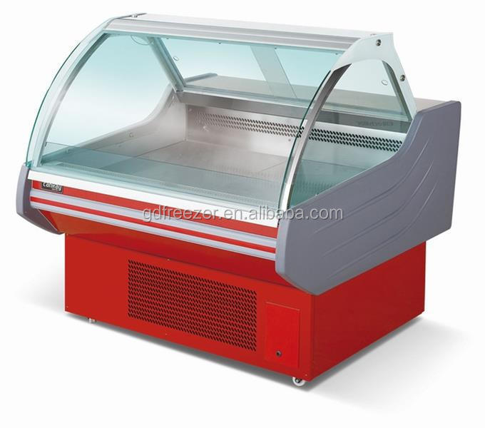 Commercial Meat display Chiller / Supermarket fresh meat display fridge Deli Showcase Refrigerator