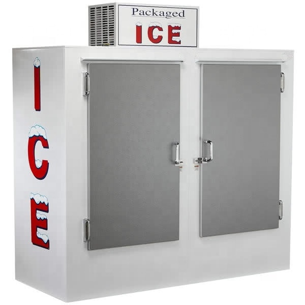 Indoor / Outdoor bagged ice merchandise/ice storage bin freezer