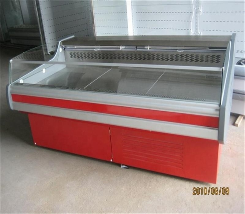 Commercial Meat display Chiller / Supermarket fresh meat display fridge Deli Showcase Refrigerator