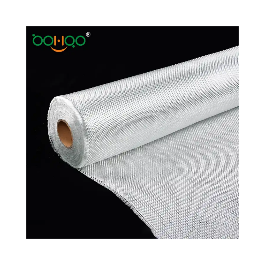 BoHao Fiberglass Woven Roving E-glass Fabric Fiberglass Cloth for Fiberglass Boat or FRP Molds