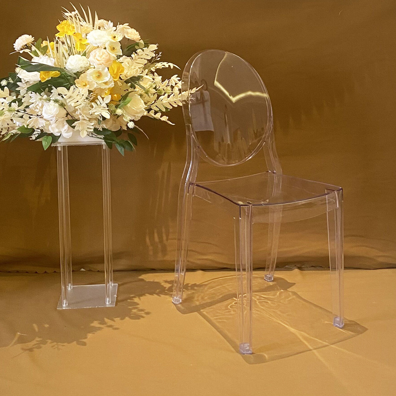 Louis Kids Ghost Wedding Chairs French Crystal Clear Plastic Tiffany Resin Party Chiavari Event Rental Acrylic Dining Chair