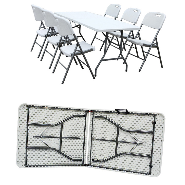 Folding Chairs Metal Used Wholesale Plastic Cheap Outdoor Conference Wedding White Bedroom Furniture Modern Plastic Tables