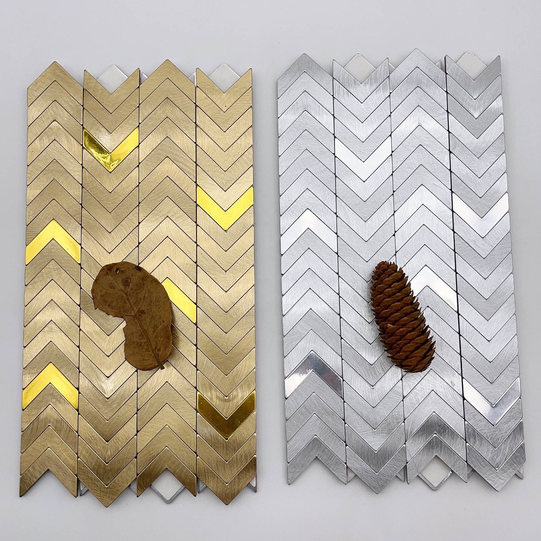 factory price peel and stick mosaic mirror tile for hotel/villa/apartment wall tiles