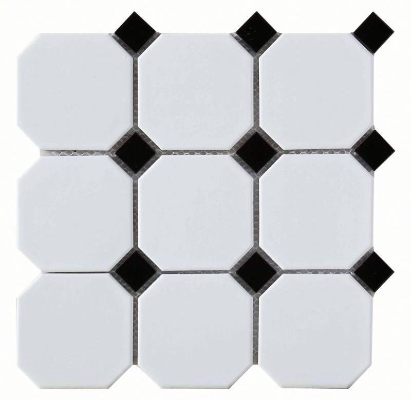 Barana Bathroom 1x1 Pink Slate Gold Ceramic Crackle Glass Mosaic Tile