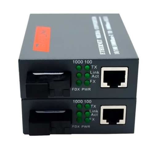 Factory direct Fiber Optic Media Converter 10/100M/1000M RJ45 SC LLF LFP SFP 25KM Transceivers