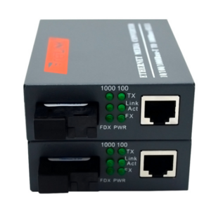 Factory direct Fiber Optic Media Converter 10/100M/1000M RJ45 SC LLF LFP SFP 25KM Transceivers