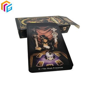 Waterproof Original 78 Cards Tarot Cards Deck And Oracles with Guidebook