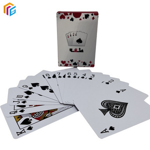 Factory Print Poker cards Deck Manufacturer Adult Blank Casino Black Logo Custom Playing waterproof  Poker Cards